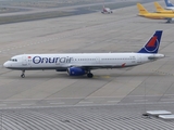 Onur Air Airbus A321-231 (TC-OBZ) at  Cologne/Bonn, Germany
