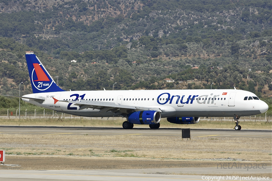 Onur Air Airbus A321-231 (TC-OBZ) | Photo 46237