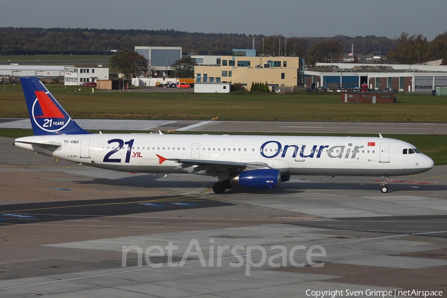 Onur Air Airbus A321-231 (TC-OBZ) | Photo 33722