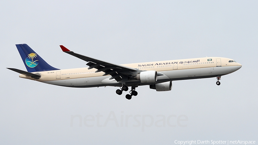 Saudi Arabian Airlines Airbus A330-321 (TC-OCA) | Photo 208791