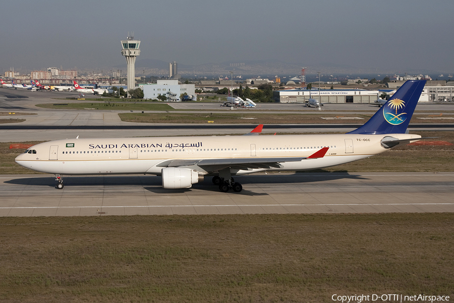 Saudi Arabian Airlines Airbus A330-322 (TC-OCC) | Photo 317279