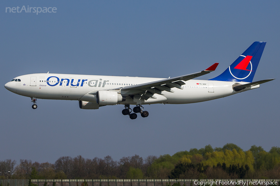Onur Air Airbus A330-223 (TC-OCF) | Photo 154822