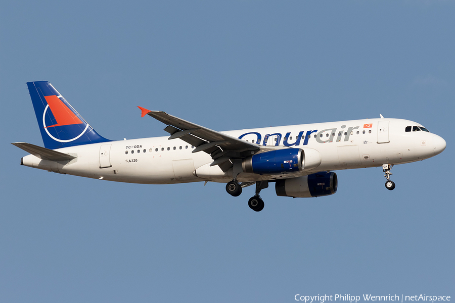 Onur Air Airbus A320-233 (TC-ODA) | Photo 333929