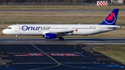 Onur Air Airbus A321-231 (TC-OEA) at  Dusseldorf - International, Germany