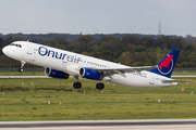 Onur Air Airbus A321-231 (TC-OEA) at  Dusseldorf - International, Germany