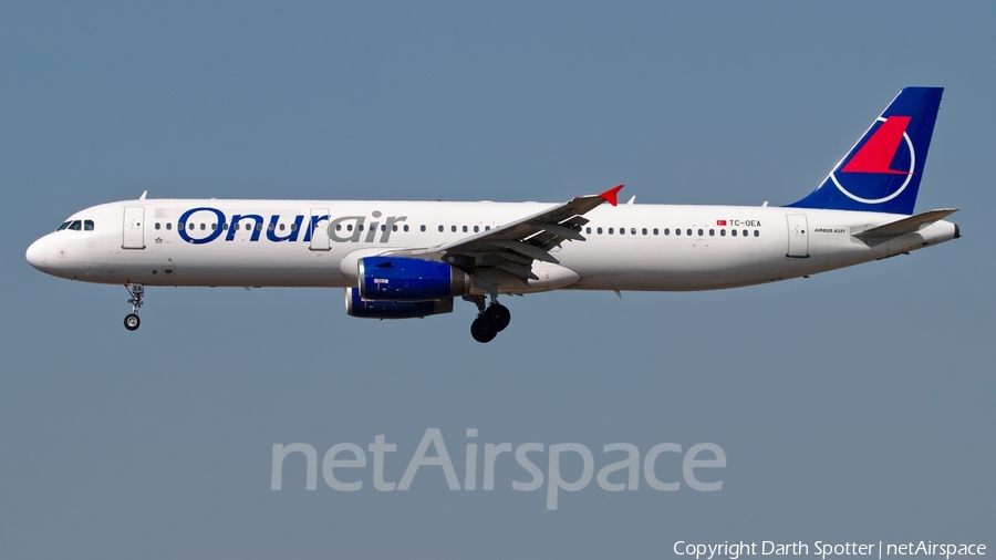 Onur Air Airbus A321-231 (TC-OEA) | Photo 237956