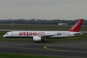 Atlasjet Boeing 757-225 (TC-OGH) at  Dusseldorf - International, Germany