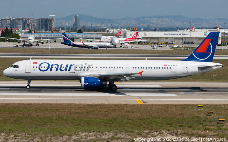 Onur Air Airbus A321-131 (TC-ONJ) | Photo 336510