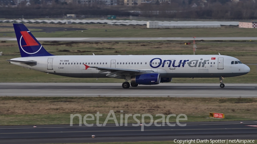 Onur Air Airbus A321-131 (TC-ONS) | Photo 226550
