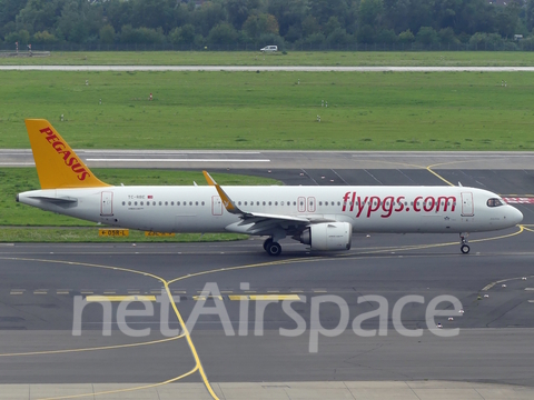 Pegasus Airlines Airbus A321-251NX (TC-RBE) at  Dusseldorf - International, Germany