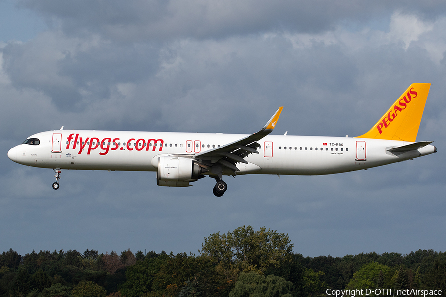 Pegasus Airlines Airbus A321-251NX (TC-RBO) | Photo 591873