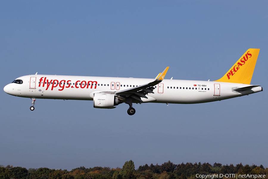 Pegasus Airlines Airbus A321-251NX (TC-RBV) | Photo 533054