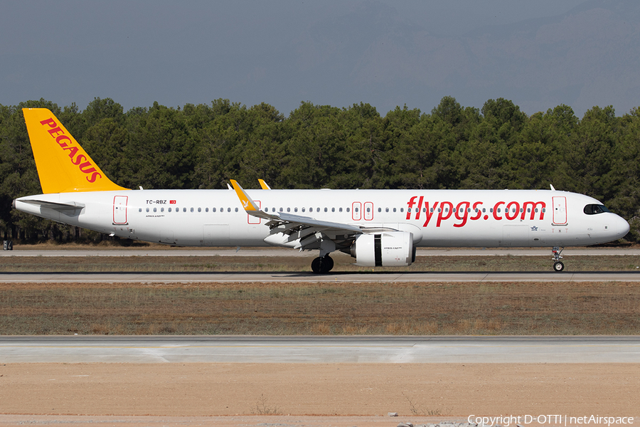 Pegasus Airlines Airbus A321-251NX (TC-RBZ) | Photo 596642