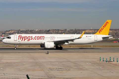 Pegasus Airlines Airbus A321-251NX (TC-RDV) at  Madrid - Barajas, Spain