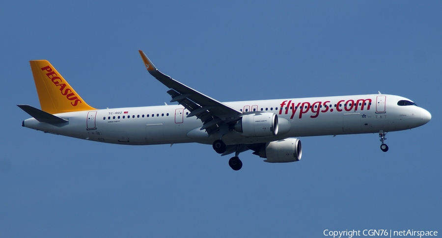 Pegasus Airlines Airbus A321-251NX (TC-RDZ) | Photo 638937