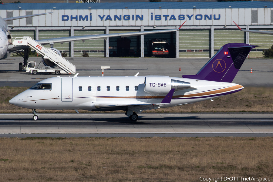 TAHE Aviation Bombardier CL-600-2B16 Challenger 605 (TC-SAB) | Photo 309694