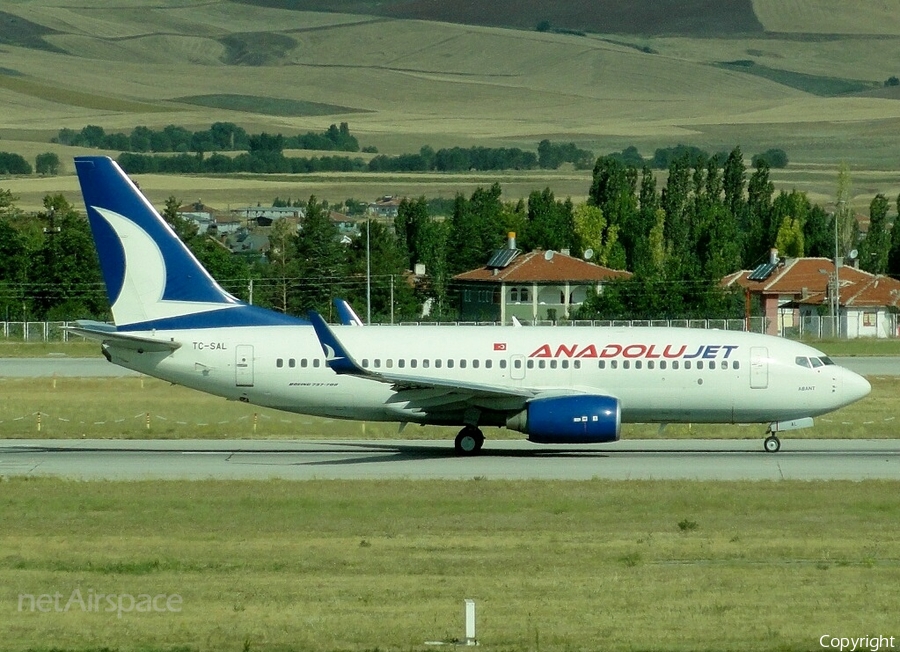AnadoluJet Boeing 737-76N (TC-SAL) | Photo 74208