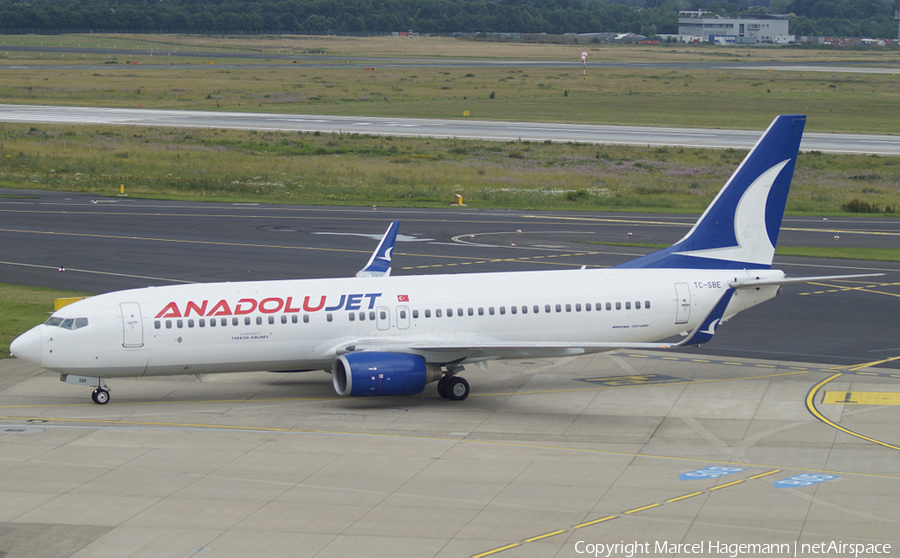 AnadoluJet Boeing 737-8BK (TC-SBE) | Photo 125632