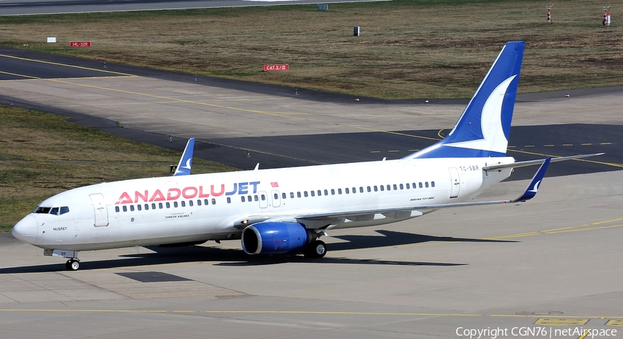 AnadoluJet Boeing 737-86N (TC-SBR) | Photo 503737