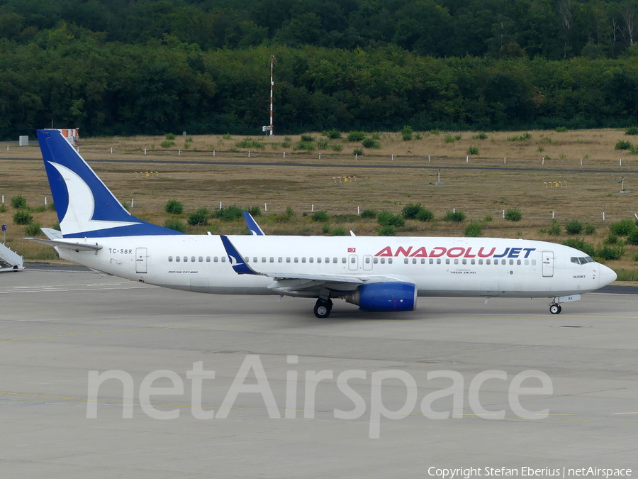 AnadoluJet Boeing 737-86N (TC-SBR) | Photo 520207