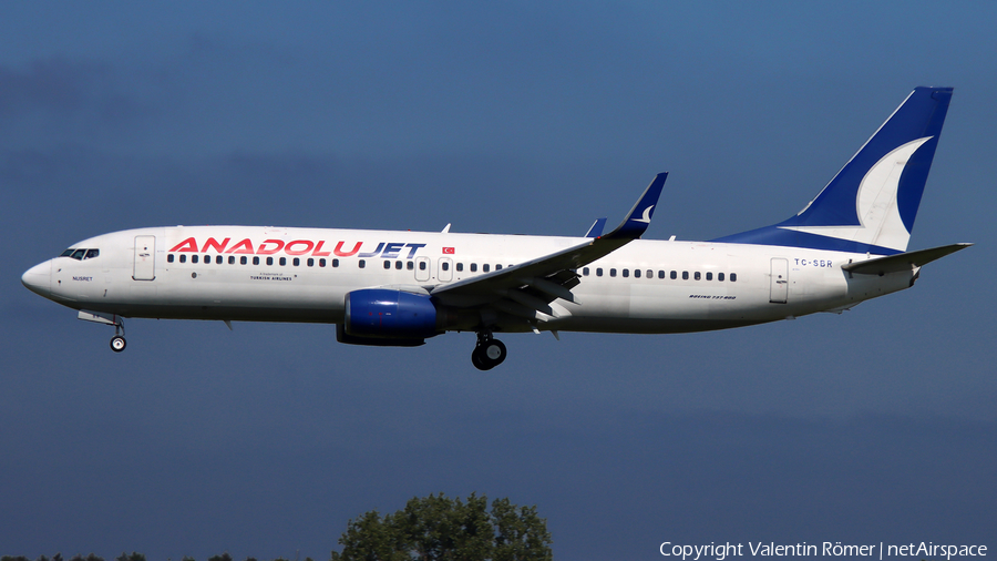 AnadoluJet Boeing 737-86N (TC-SBR) | Photo 489720