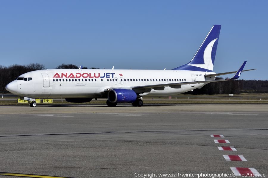 AnadoluJet Boeing 737-86N (TC-SBV) | Photo 525710