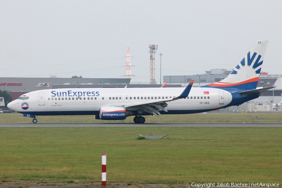 SunExpress Boeing 737-8CX (TC-SED) | Photo 139191