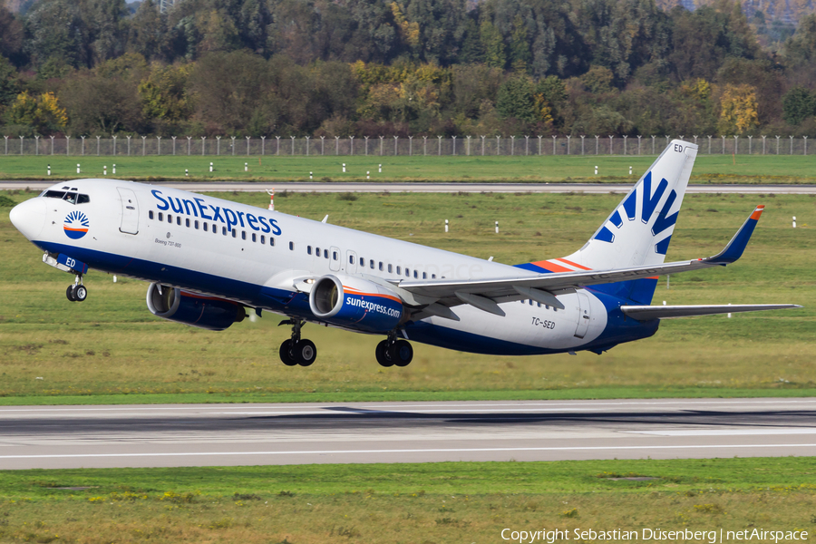 SunExpress Boeing 737-8CX (TC-SED) | Photo 199178