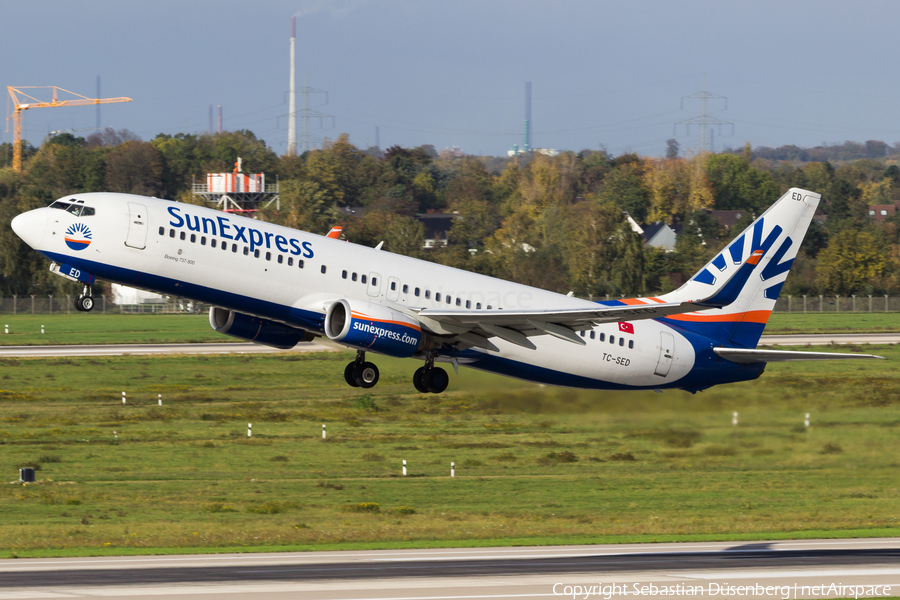 SunExpress Boeing 737-8CX (TC-SED) | Photo 199179