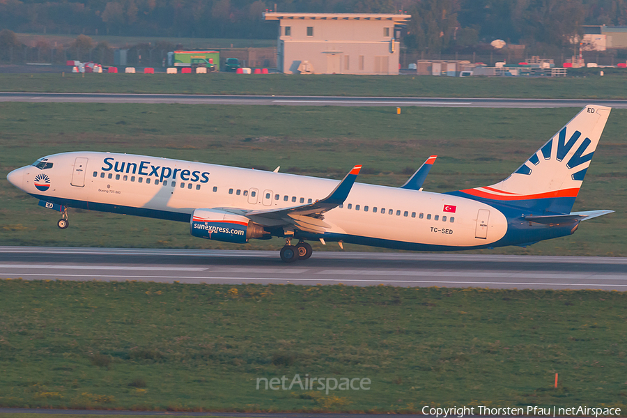 SunExpress Boeing 737-8CX (TC-SED) | Photo 87500