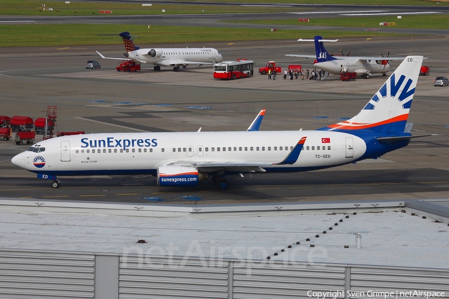 SunExpress Boeing 737-8CX (TC-SED) | Photo 55097
