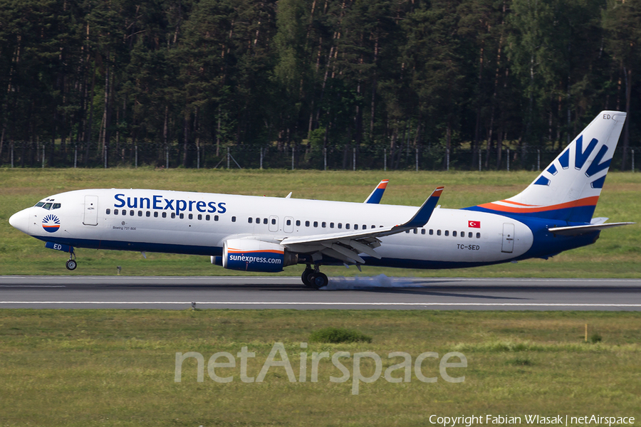 SunExpress Boeing 737-8CX (TC-SED) | Photo 250530