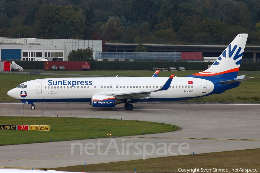 SunExpress Boeing 737-8CX (TC-SEE) | Photo 67631