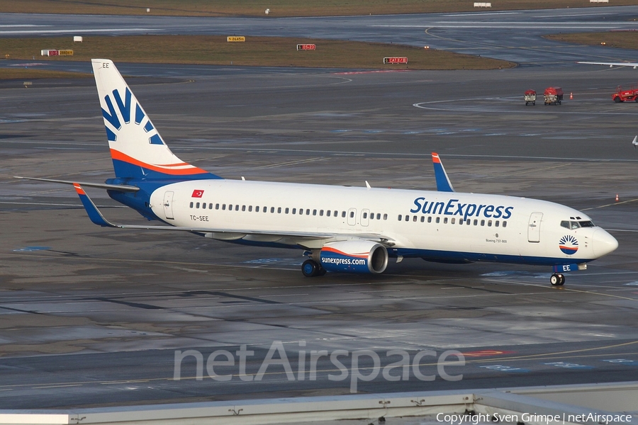 SunExpress Boeing 737-8CX (TC-SEE) | Photo 68856