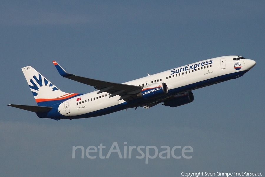 SunExpress Boeing 737-8CX (TC-SEE) | Photo 70962