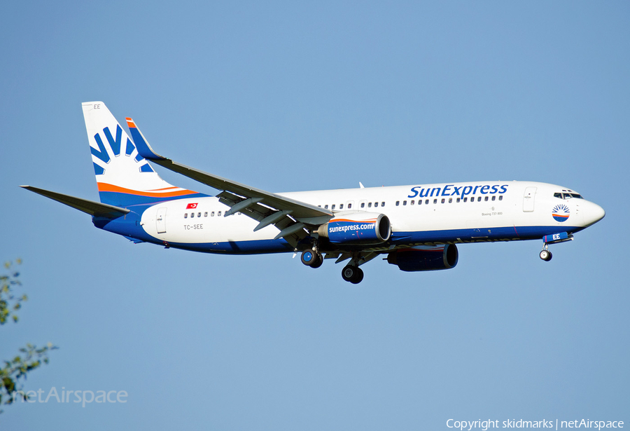 SunExpress Boeing 737-8CX (TC-SEE) | Photo 79639
