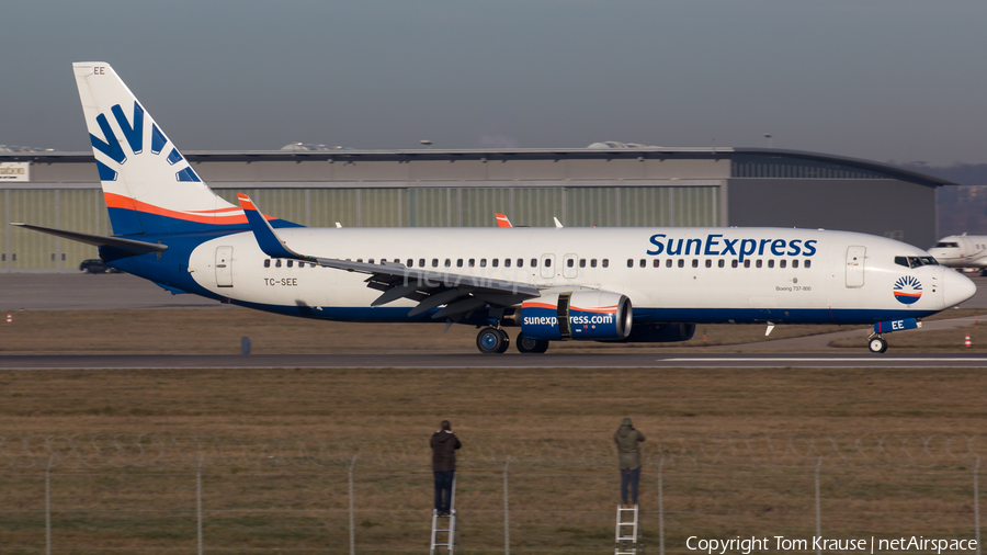SunExpress Boeing 737-8CX (TC-SEE) | Photo 370720