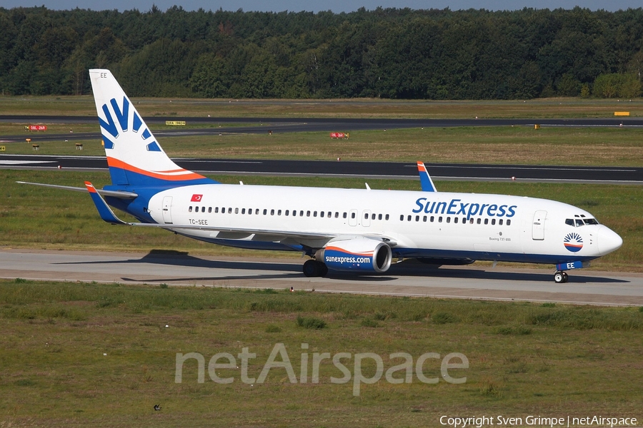 SunExpress Boeing 737-8CX (TC-SEE) | Photo 188759