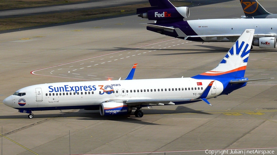 SunExpress Boeing 737-8HC (TC-SEI) | Photo 438907