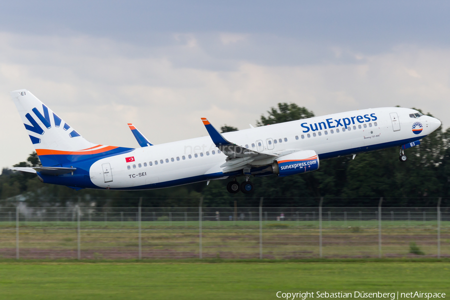 SunExpress Boeing 737-8HC (TC-SEI) | Photo 184872