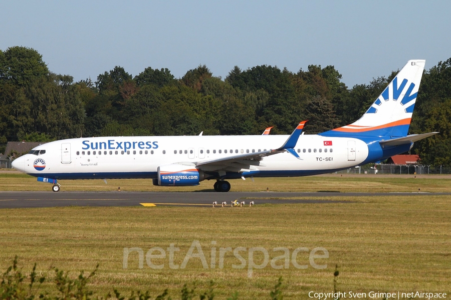SunExpress Boeing 737-8HC (TC-SEI) | Photo 344501