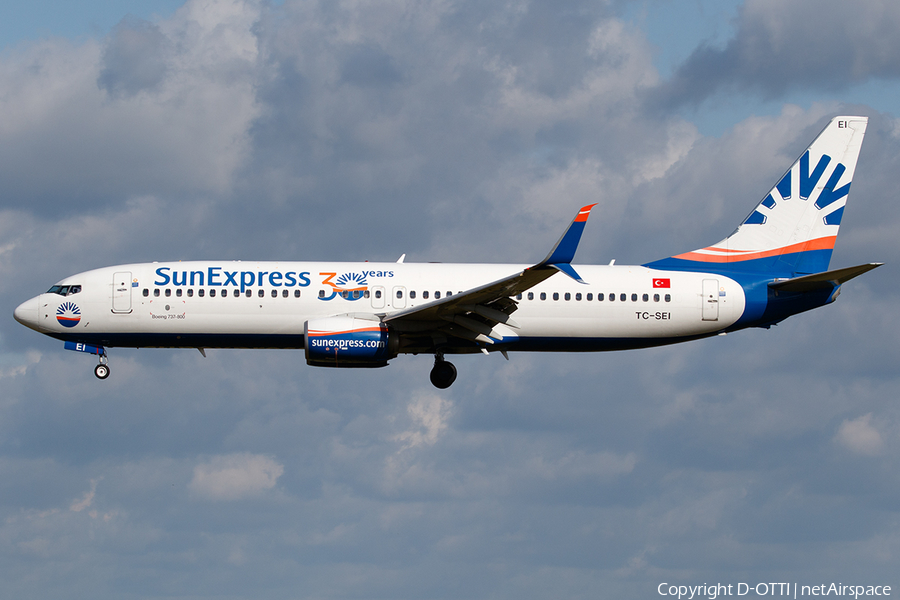SunExpress Boeing 737-8HC (TC-SEI) | Photo 462781