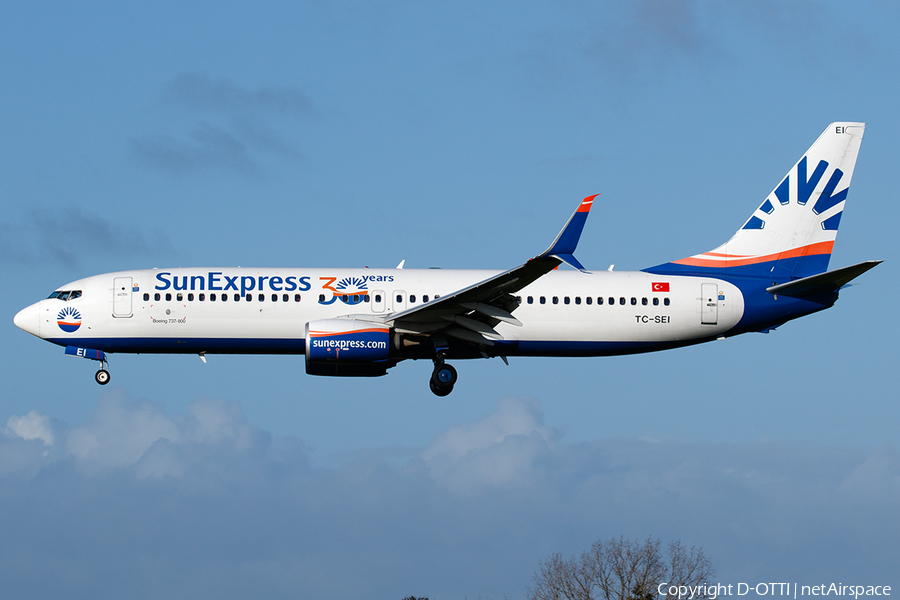 SunExpress Boeing 737-8HC (TC-SEI) | Photo 481341