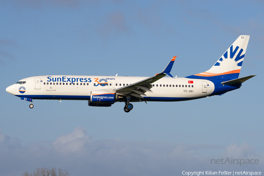SunExpress Boeing 737-8HC (TC-SEI) | Photo 481515