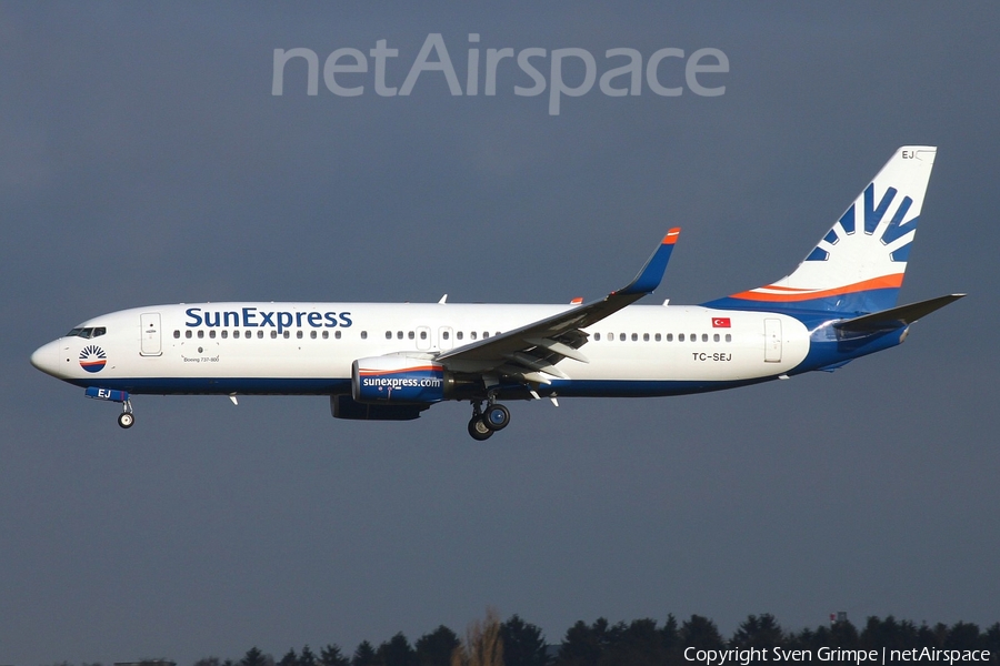 SunExpress Boeing 737-8HC (TC-SEJ) | Photo 103481