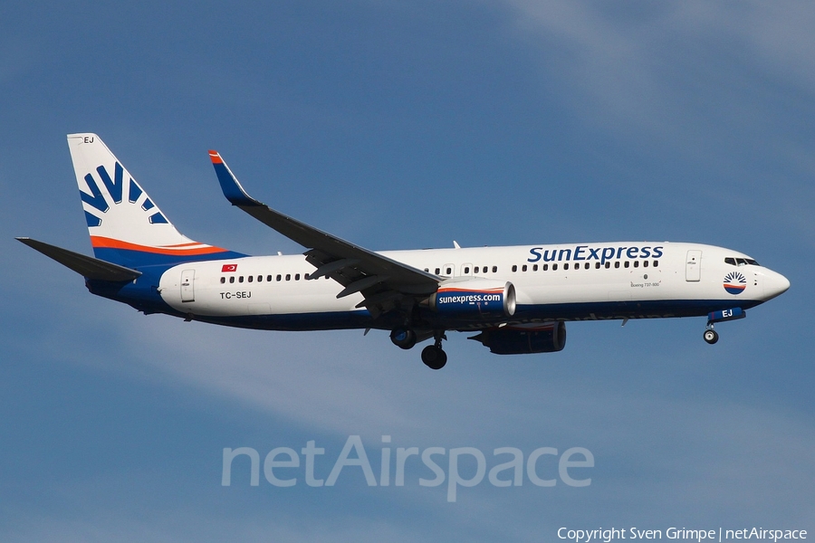 SunExpress Boeing 737-8HC (TC-SEJ) | Photo 119410
