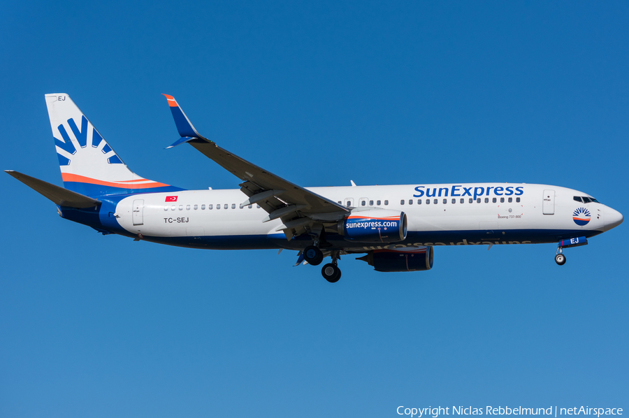 SunExpress Boeing 737-8HC (TC-SEJ) | Photo 228769