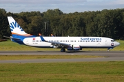 SunExpress Boeing 737-8HC (TC-SEJ) at  Hamburg - Fuhlsbuettel (Helmut Schmidt), Germany