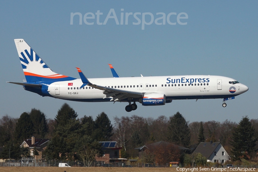SunExpress Boeing 737-8HC (TC-SEJ) | Photo 239962