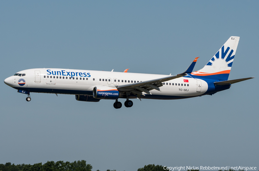 SunExpress Boeing 737-8HC (TC-SEJ) | Photo 333570
